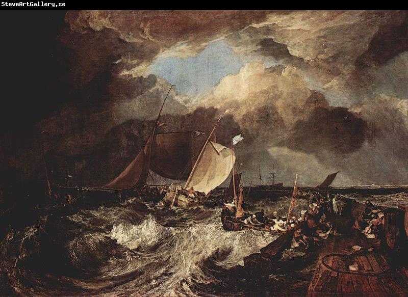 Joseph Mallord William Turner Calais Pier